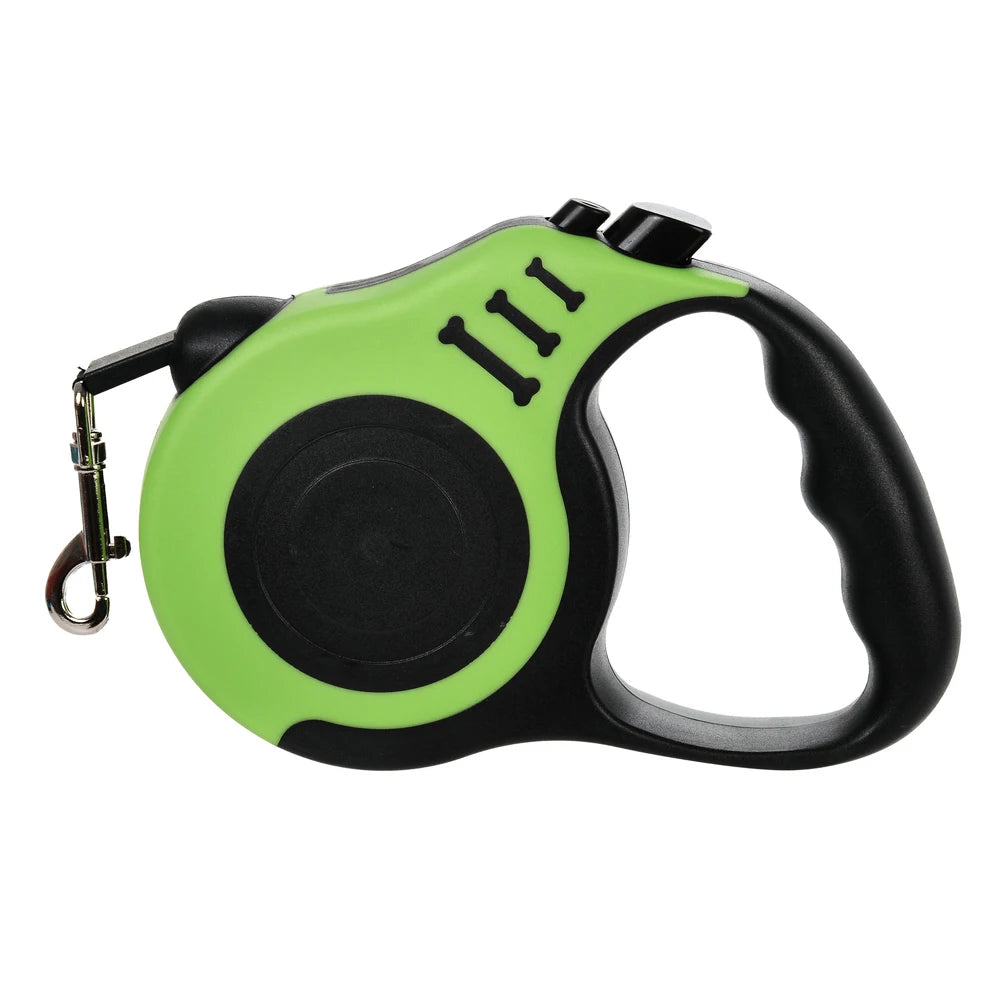 Retractable Dog & Cat Leash – 3m/5m Nylon Lead