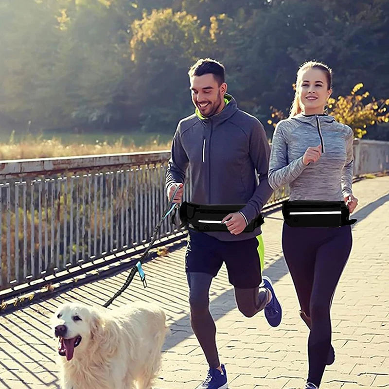 Hands-Free Dog Leash – Reflective Running & Walking Belt