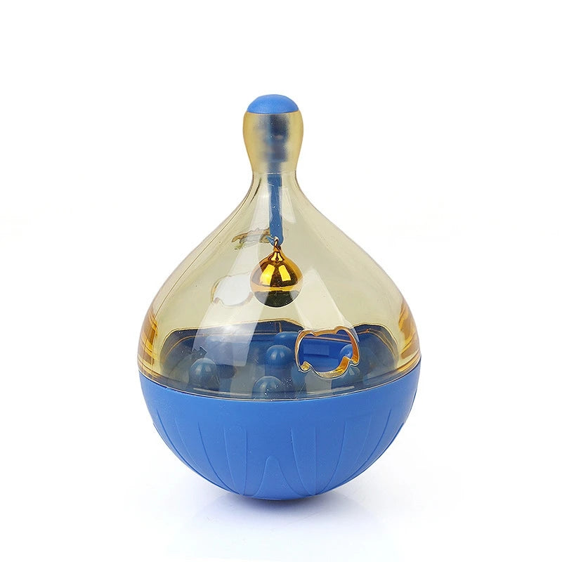 Interactive Pet Feeding Toy – Cat & Dog Food Tumbler