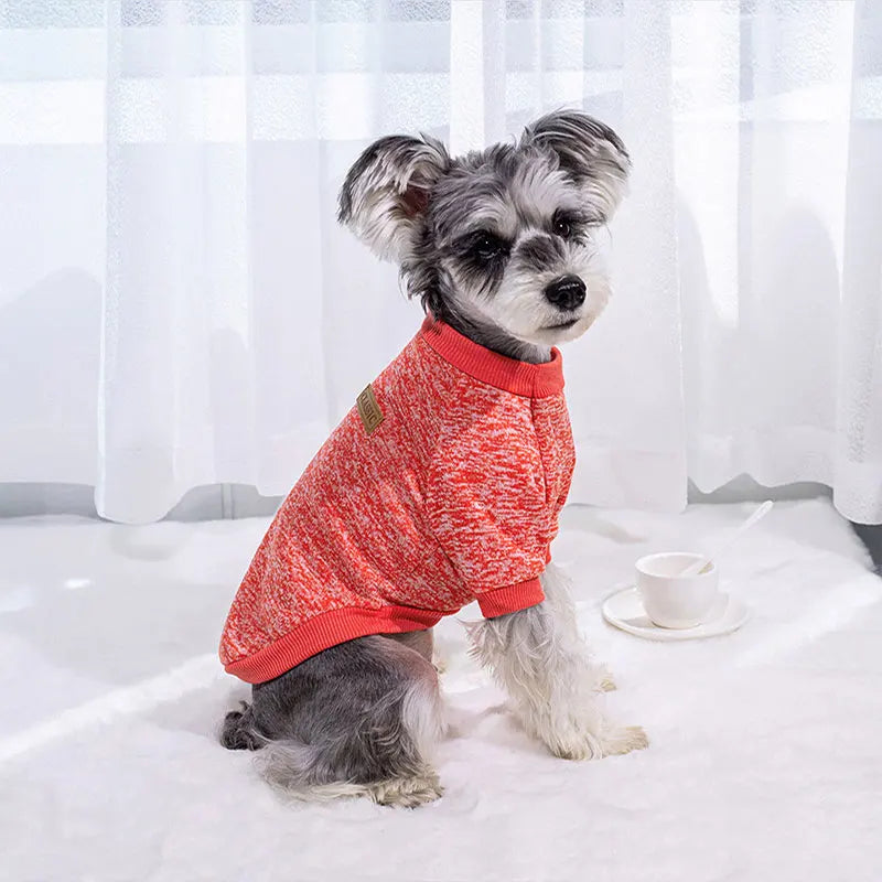 Winter Dog Coat – Warm Sweatshirt for Small Dogs
