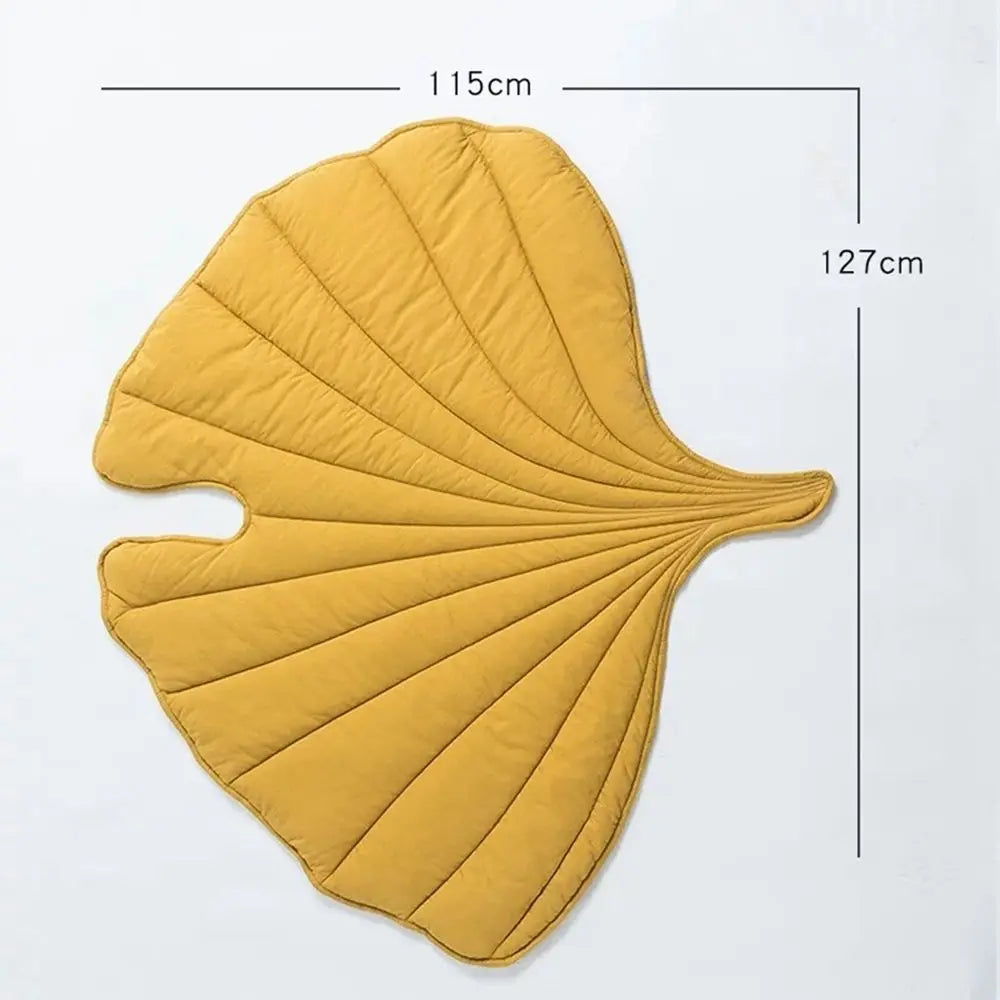 Leaf-Shaped Dog & Cat Cooling Mat – Breathable Summer Pad