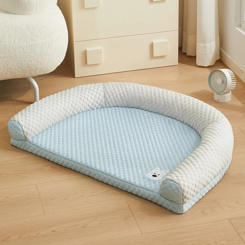 LETVIA Cooling Dog & Cat Bed – Removable Washable Pet Bed