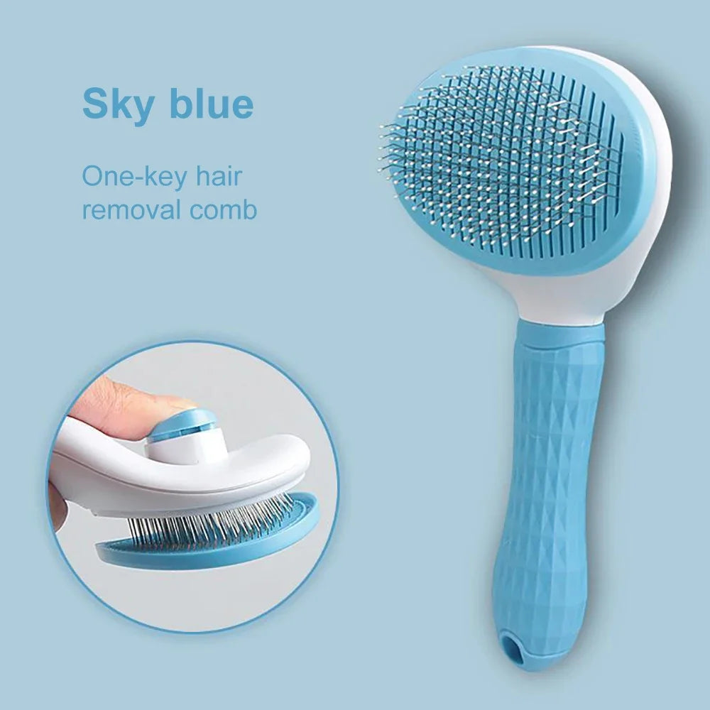 Dog Hair Remover Brush – Cat & Dog Grooming Comb