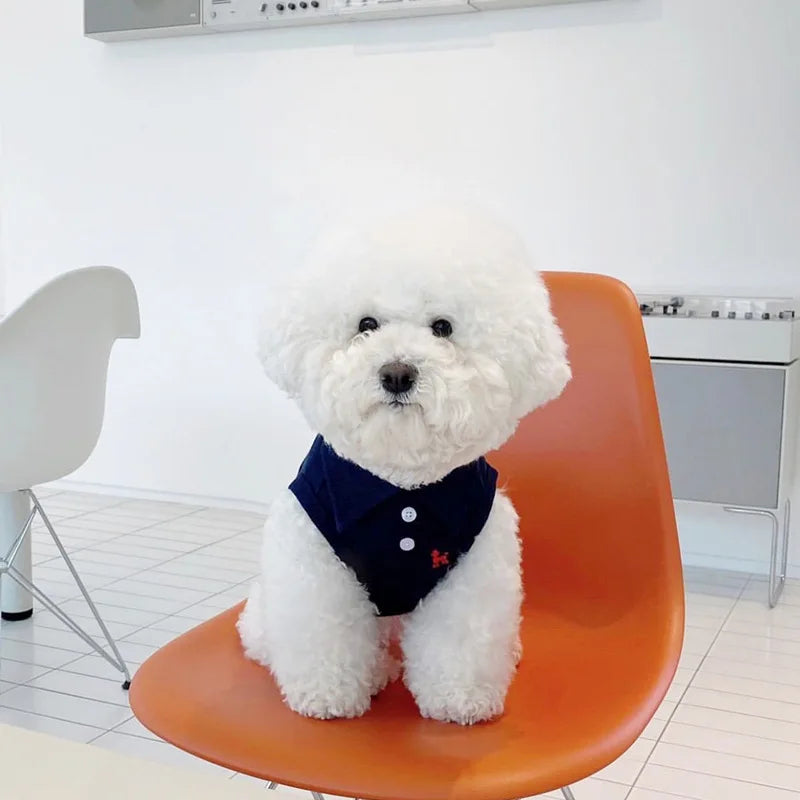 Soft Breathable Dog Polo – Summer Vest for Small & Medium Dogs