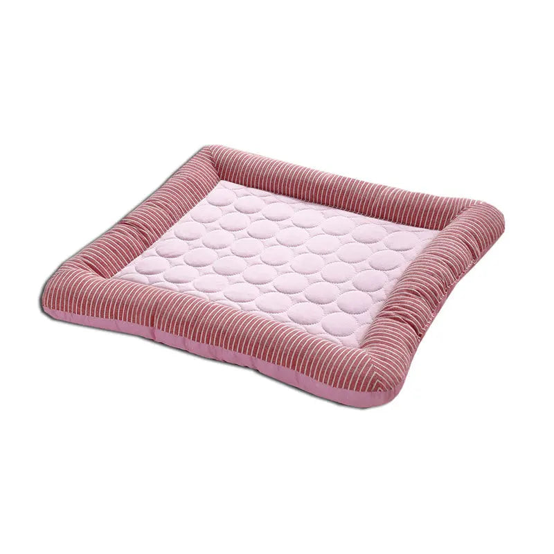 Cooling Pad Bed for Dogs & Cats – Ice Silk Summer Mat