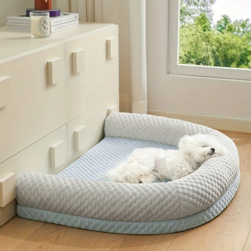 LETVIA Cooling Dog & Cat Bed – Removable Washable Pet Bed