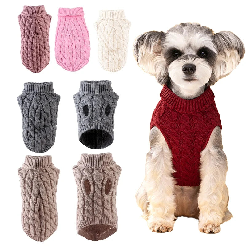 Knitted Dog & Cat Sweater