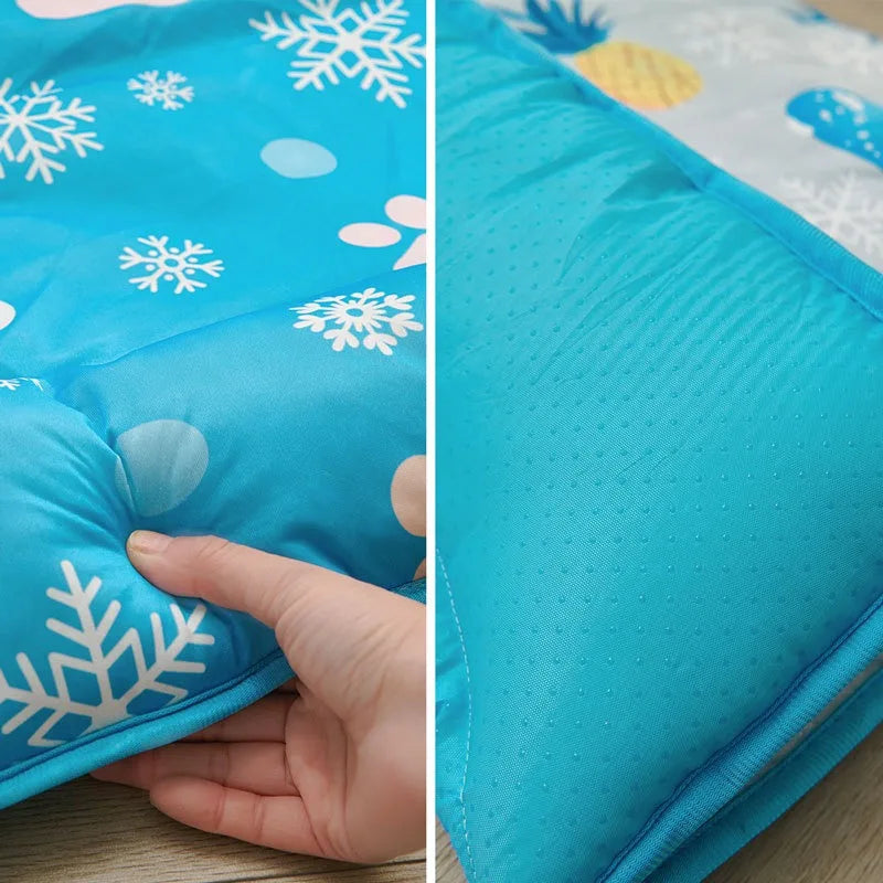 LETVIA Cooling Pet Mat – Breathable Summer Dog & Cat Bed