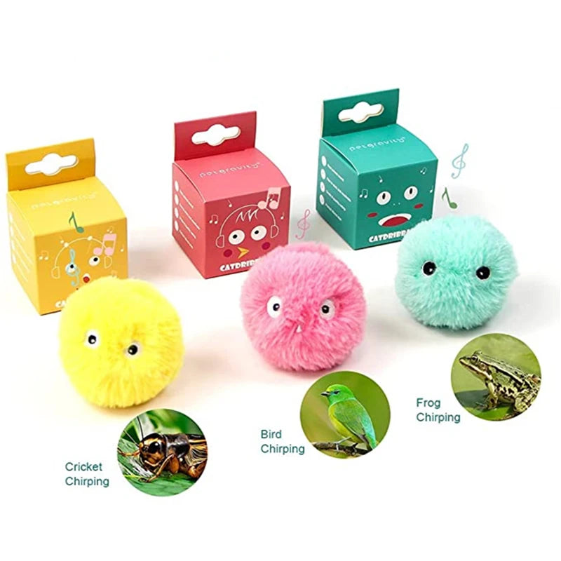 Smart Squeak Cat Toy Ball