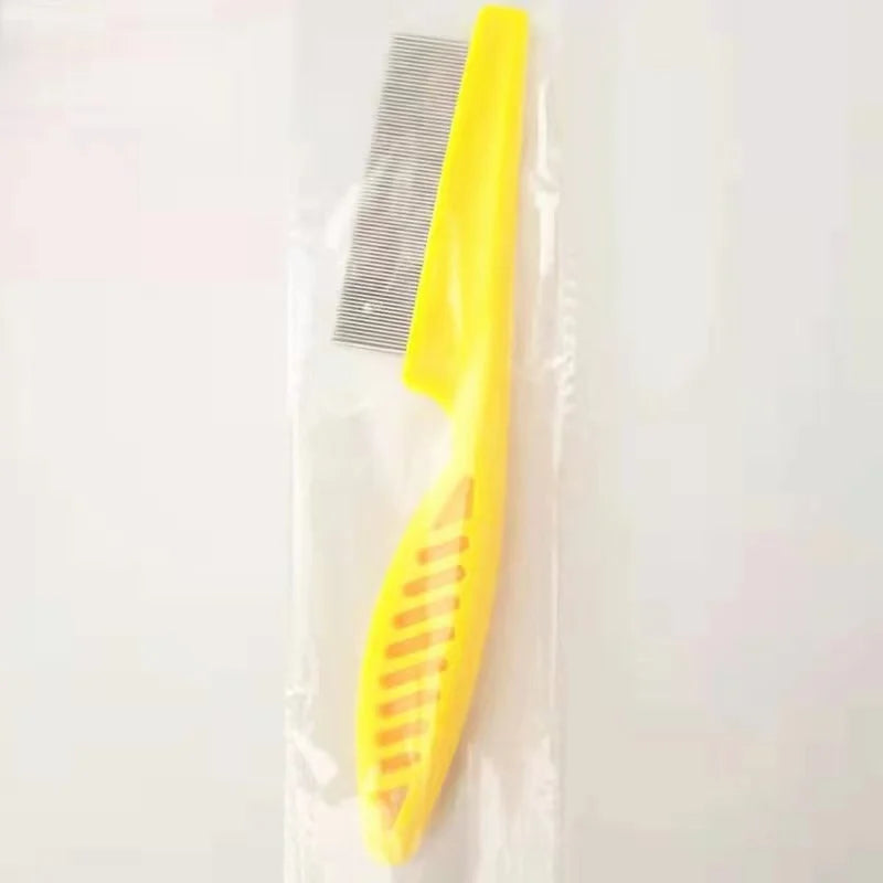 Stainless Steel Pet Flea Comb – Cat & Dog Hair Grooming
