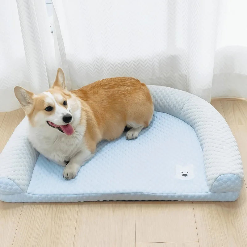 LETVIA Cooling Dog & Cat Bed – Removable Washable Pet Bed