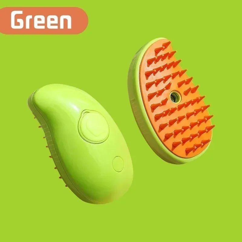 3-in-1 Pet Spray & Massage Brush – Cat & Dog Grooming Tool