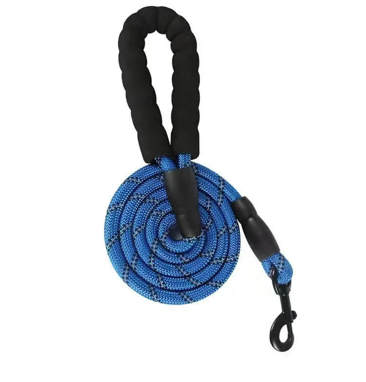 Strong Reflective Dog Leash – Adjustable for All Sizes