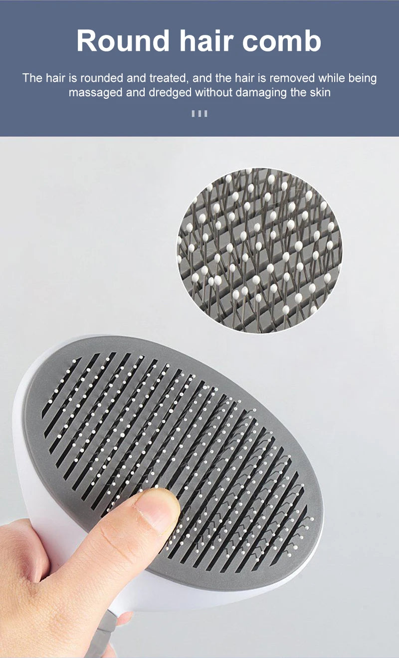 Dog Hair Remover Brush – Cat & Dog Grooming Comb