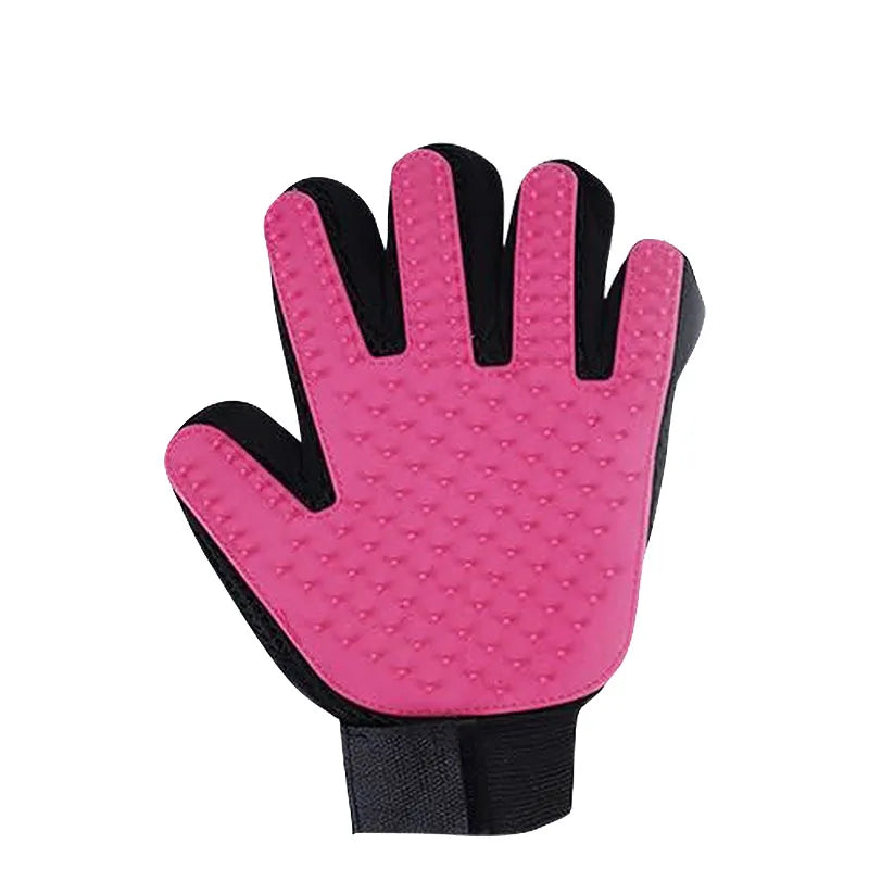 Pet Hair Removal & Grooming Gloves – 1PC