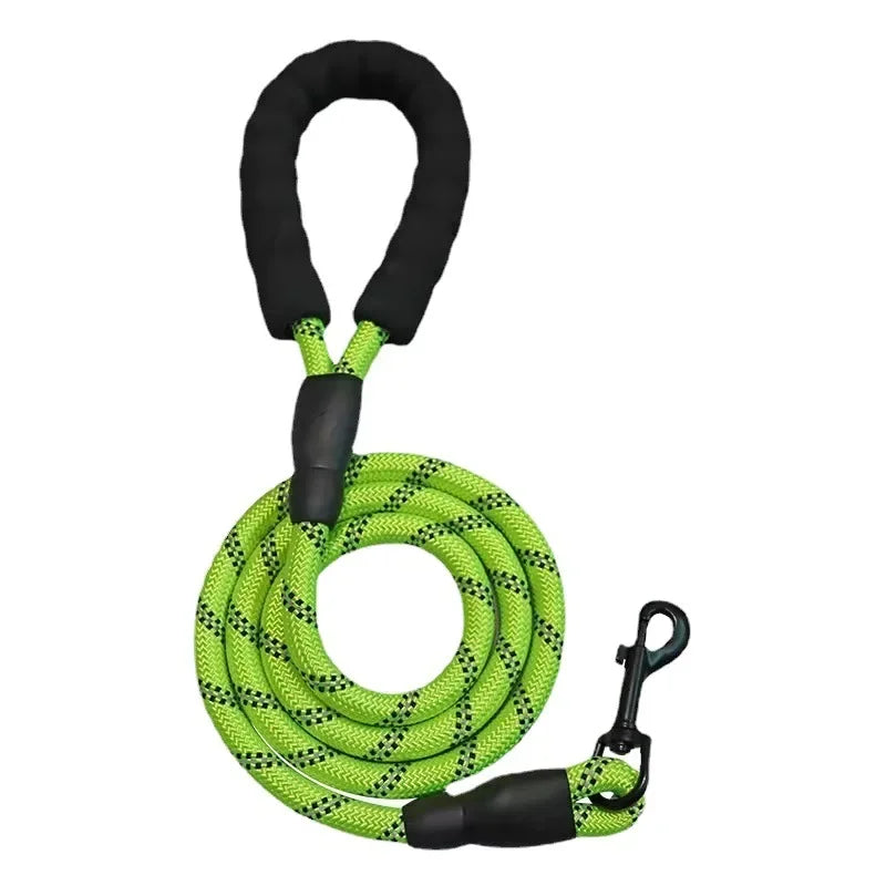 Strong Reflective Dog Leash – Adjustable for All Sizes