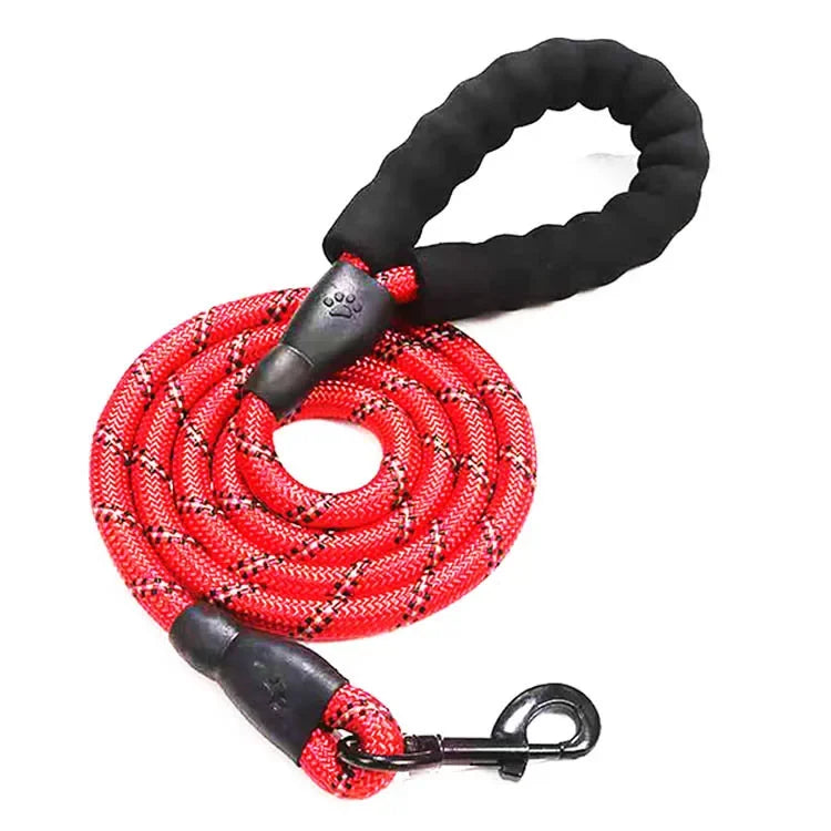 Strong Reflective Dog Leash – Adjustable for All Sizes