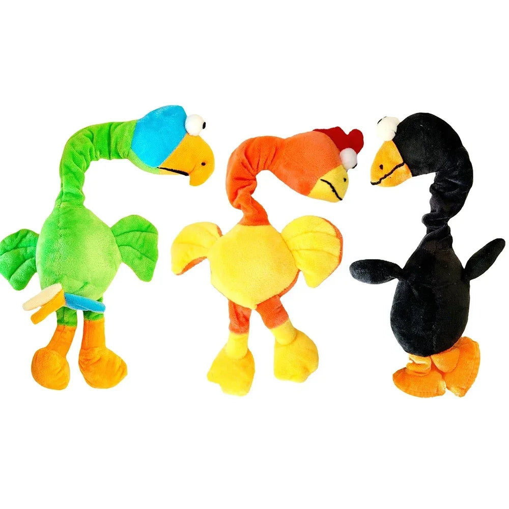 Squeaky Chicken Dog Toy – Bite-Resistant Interactive Chew