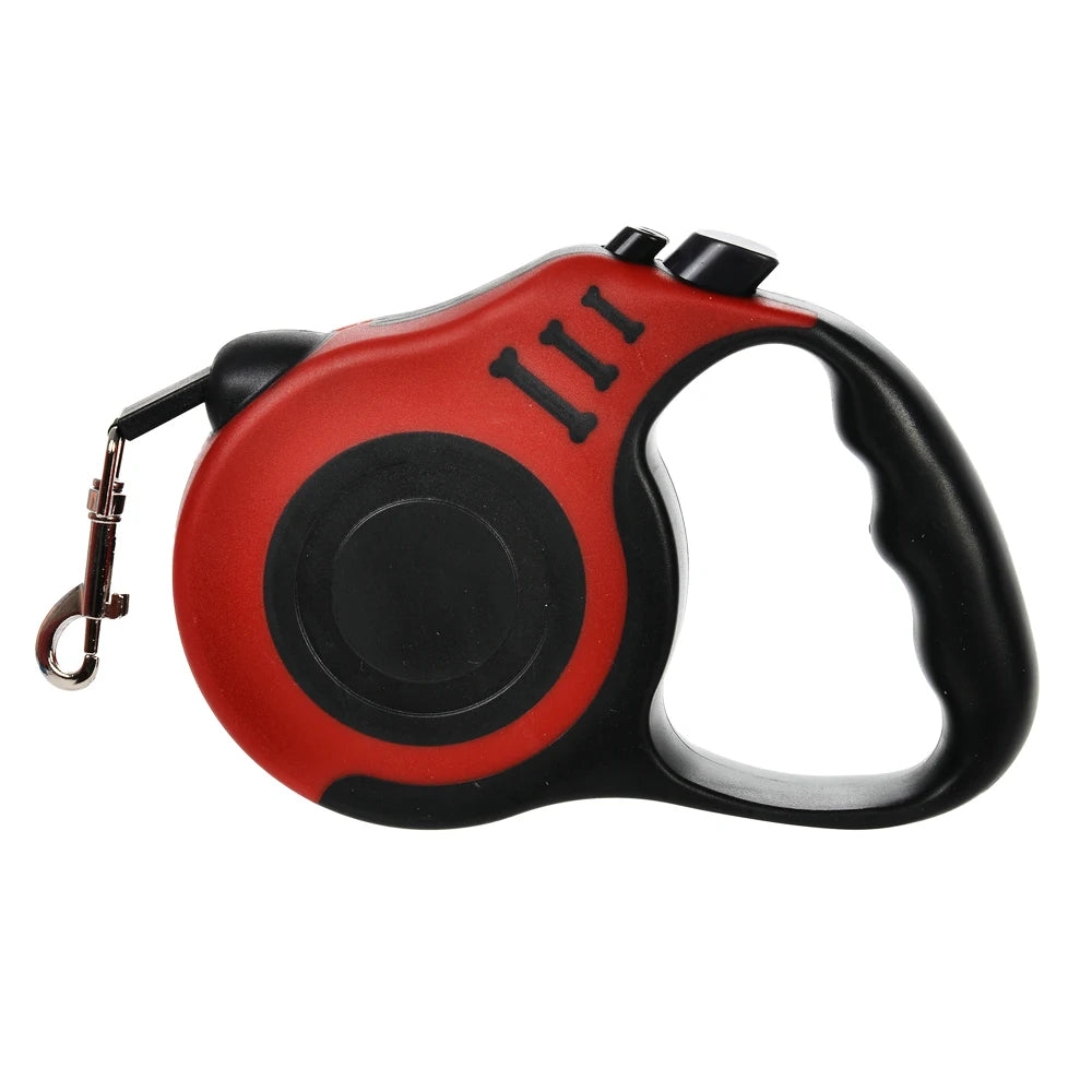 Retractable Dog & Cat Leash – 3m/5m Nylon Lead