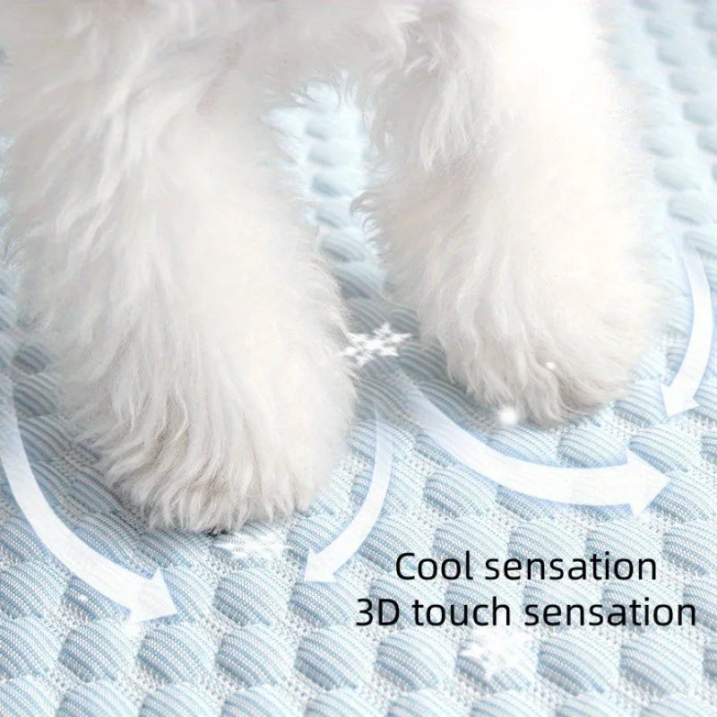 LETVIA Cooling Dog & Cat Bed – Removable Washable Pet Bed