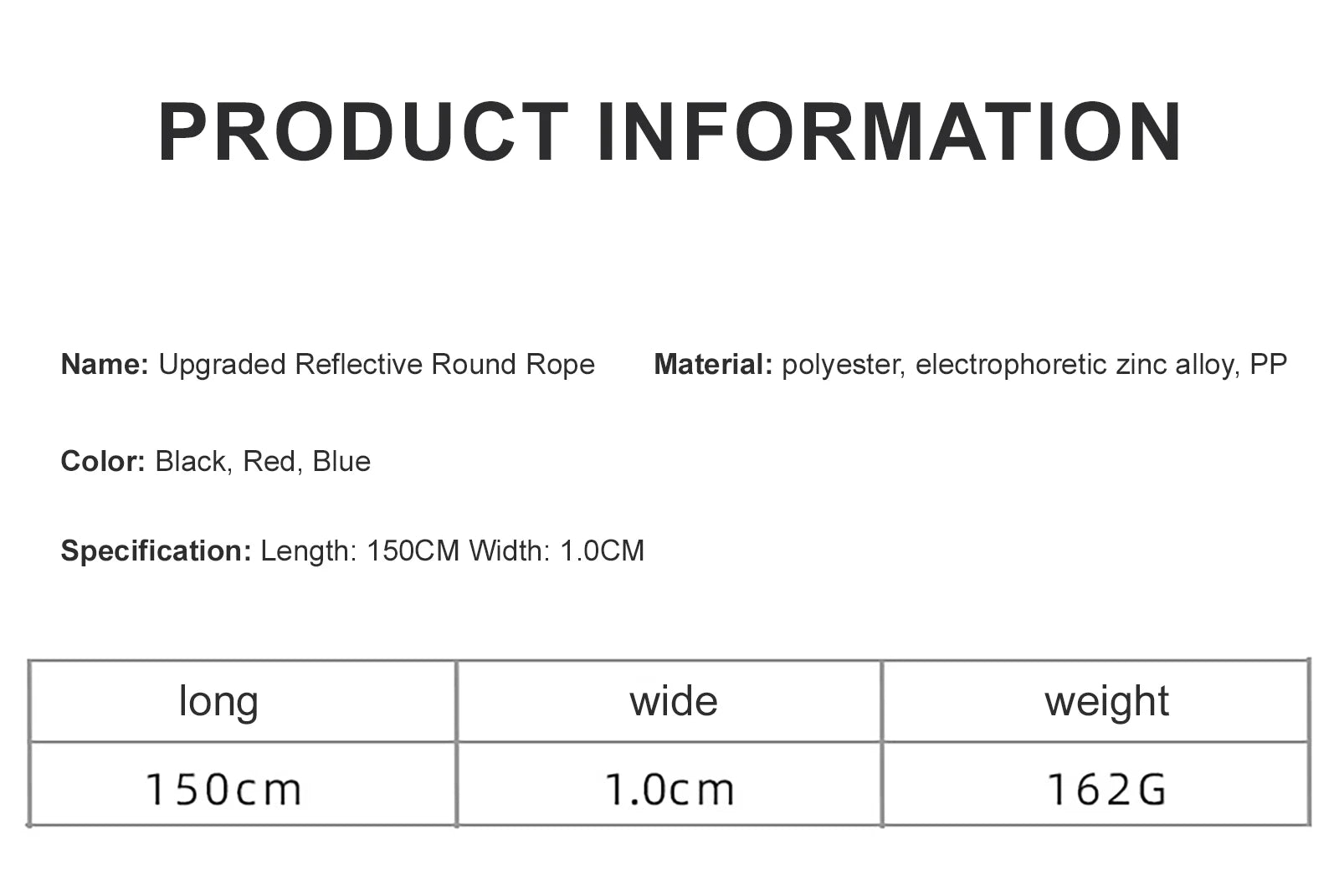 Reflective Nylon Dog Leash – 1.5m Outdoor Walking Lead