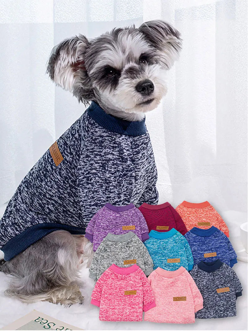 Winter Dog Coat – Warm Sweatshirt for Small Dogs