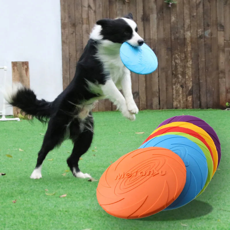 OUZEY Dog Flying Disc – Bite-Resistant Outdoor Toy