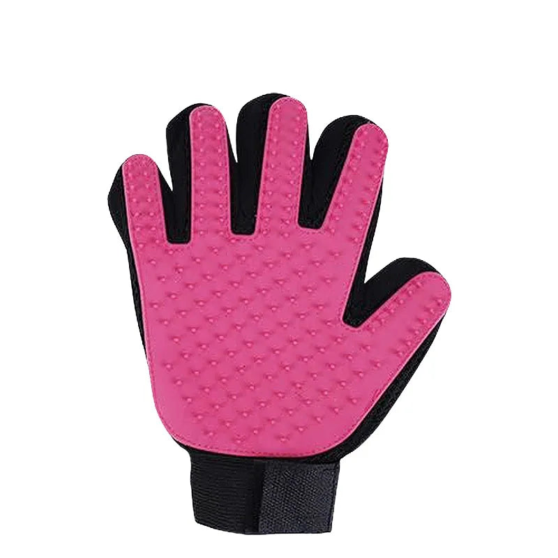 Pet Hair Removal & Grooming Gloves – 1PC