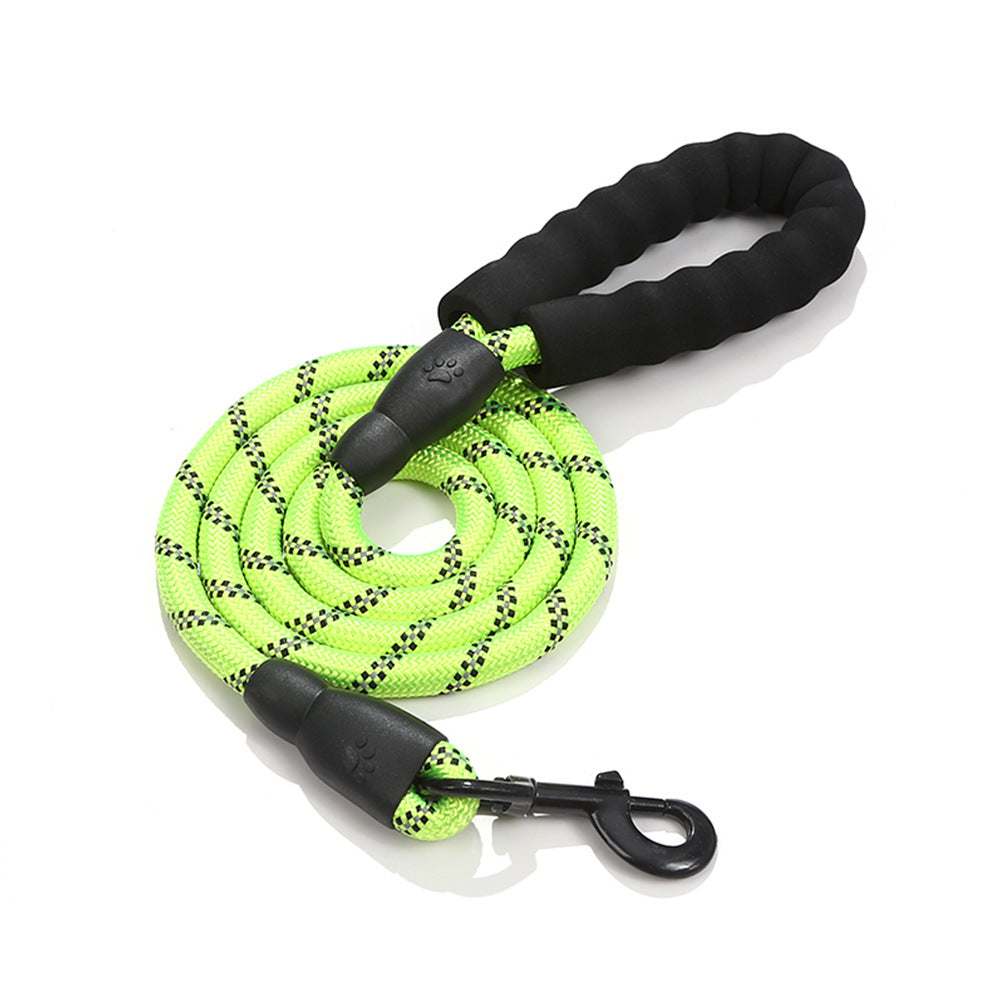 Strong Reflective Dog Leash – Adjustable for All Sizes