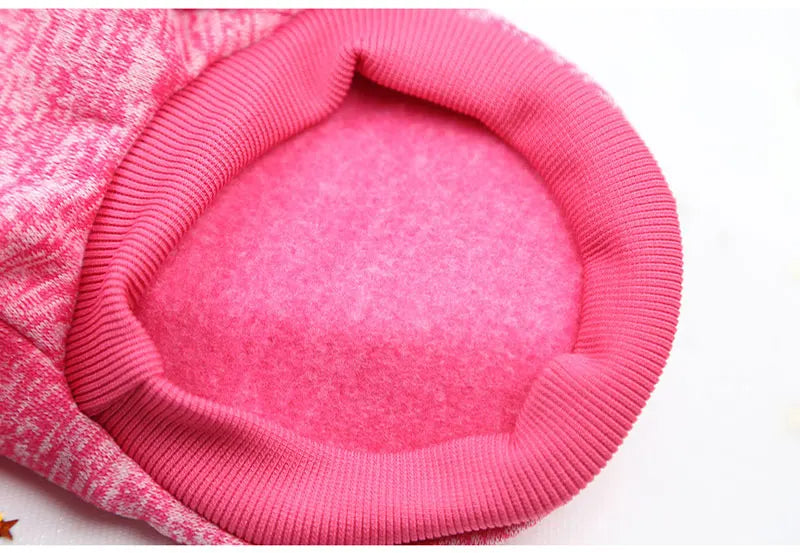 Winter Dog Coat – Warm Sweatshirt for Small Dogs
