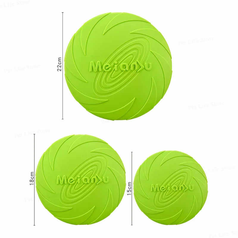OUZEY Dog Flying Disc – Bite-Resistant Outdoor Toy